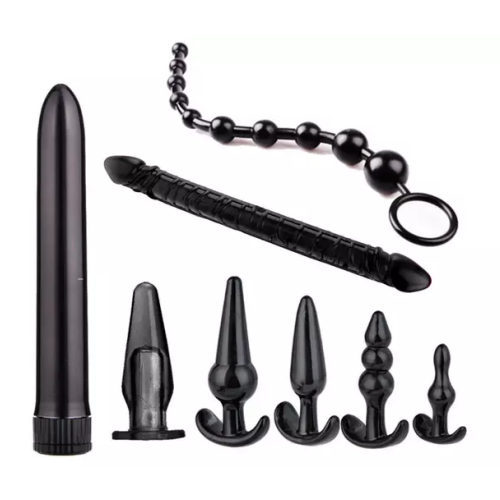 Anal Sex Toys & Bullet Vibrator & Double-ended Dildo For Couple - Rose Toy