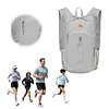 18L Lightweight Mountaineering Backpack with Reflective Strips & Chest Storage Bag Foldable Running Storage Knapsack Breathable Splash-Proof Hiking Nylon Pouch Hiking Work Travel Camping Backpacks