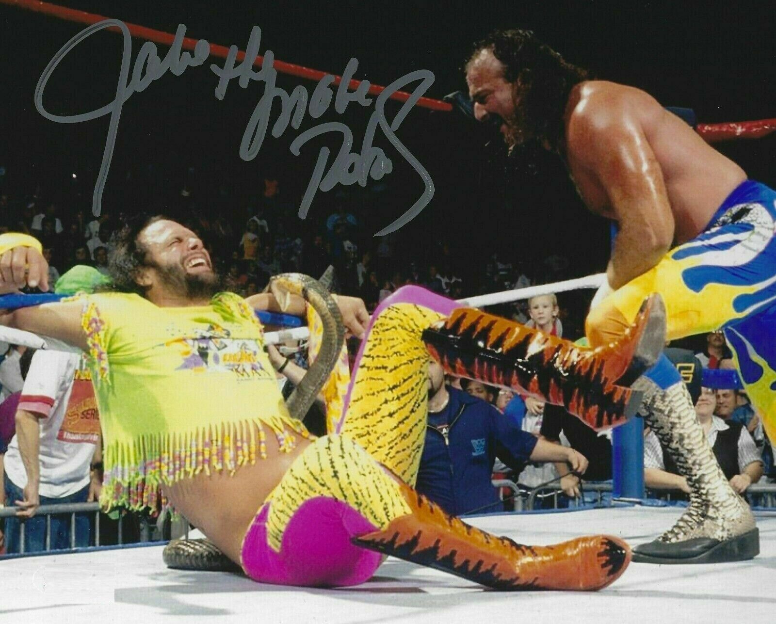 Jake Roberts ( The Snake ) WWE WWF Autographed Signed 8x10 Photo Poster painting REPRINT