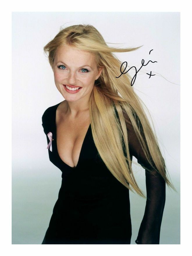 GERI HALLIWELL AUTOGRAPH SIGNED PP Photo Poster painting POSTER