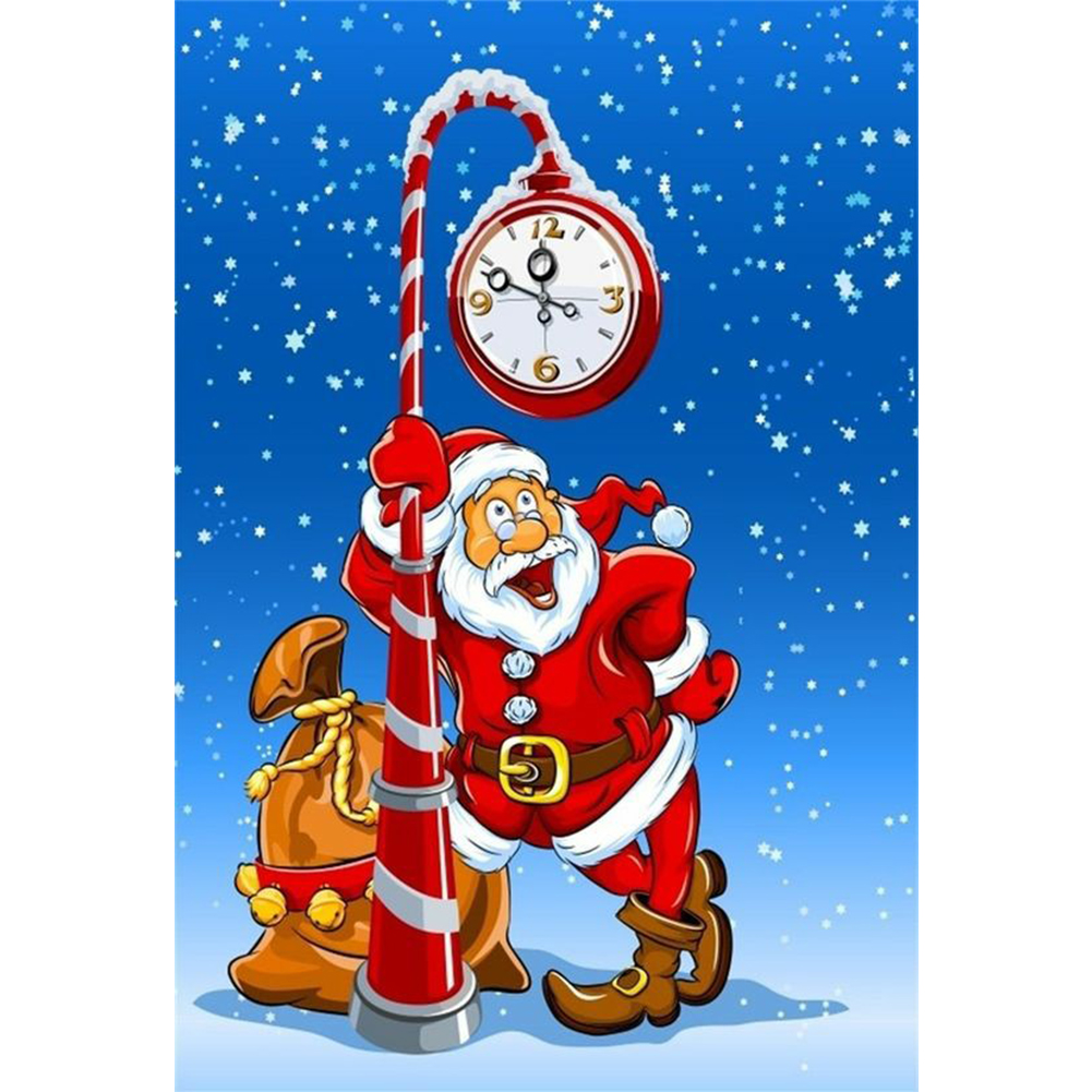 

Santa Claus - Round Drill Diamond Painting - 30*45CM, 501 Original