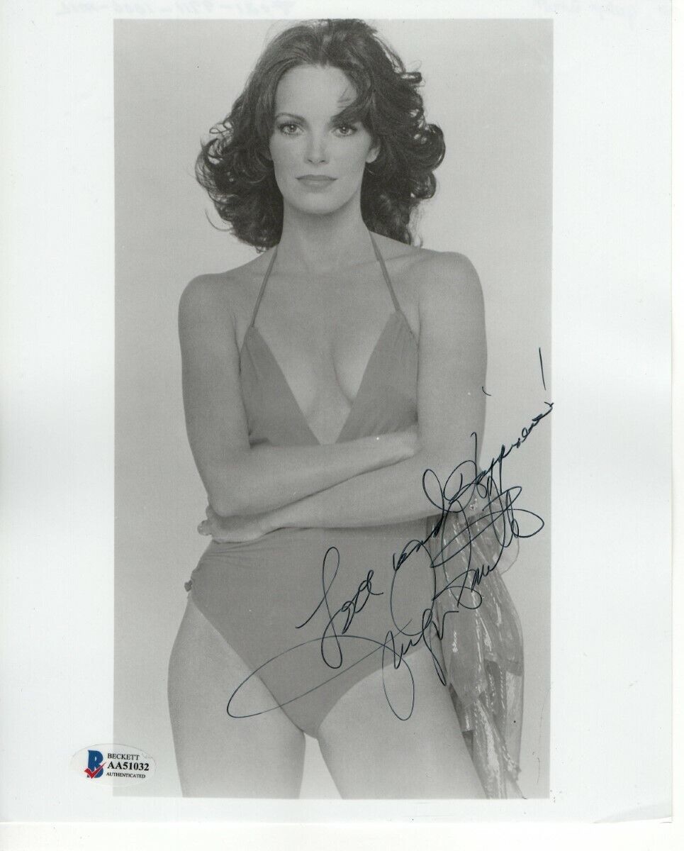 Jaclyn Smith Signed Autographed 8X10 Photo Poster painting Charlie's Angels Dexy BAS AA51032