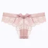 Lace sexy low waist seamless bow panties