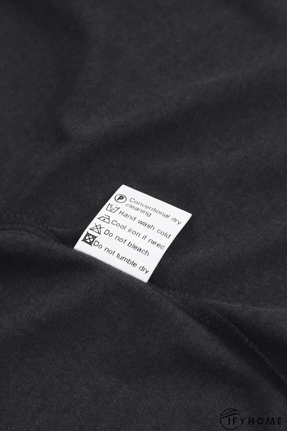 Gray Solid Basic Crewneck Short Sleeve Men\'s T-shirt | IFYHOME