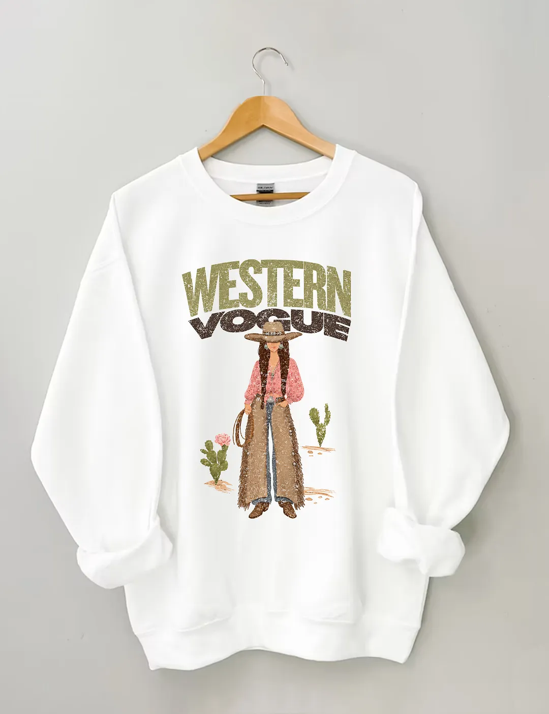 Western Cowgirl Sweatshirt