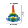 Gradient Color Diamond Painting Organizer Funnel Morning Glory Design Portable Drill Funnel for DIY Craft Easy Transfer Tools (Style C)