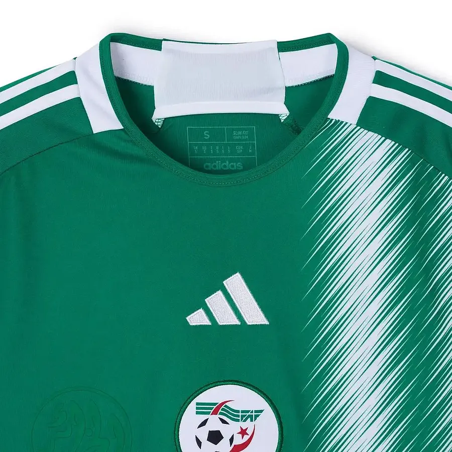 Maillot Domicile Adidas Algérie 2026 Pour Enfant - Blanc Craie V%c3%aatements Officiels Gar%c3%a7on 1042897