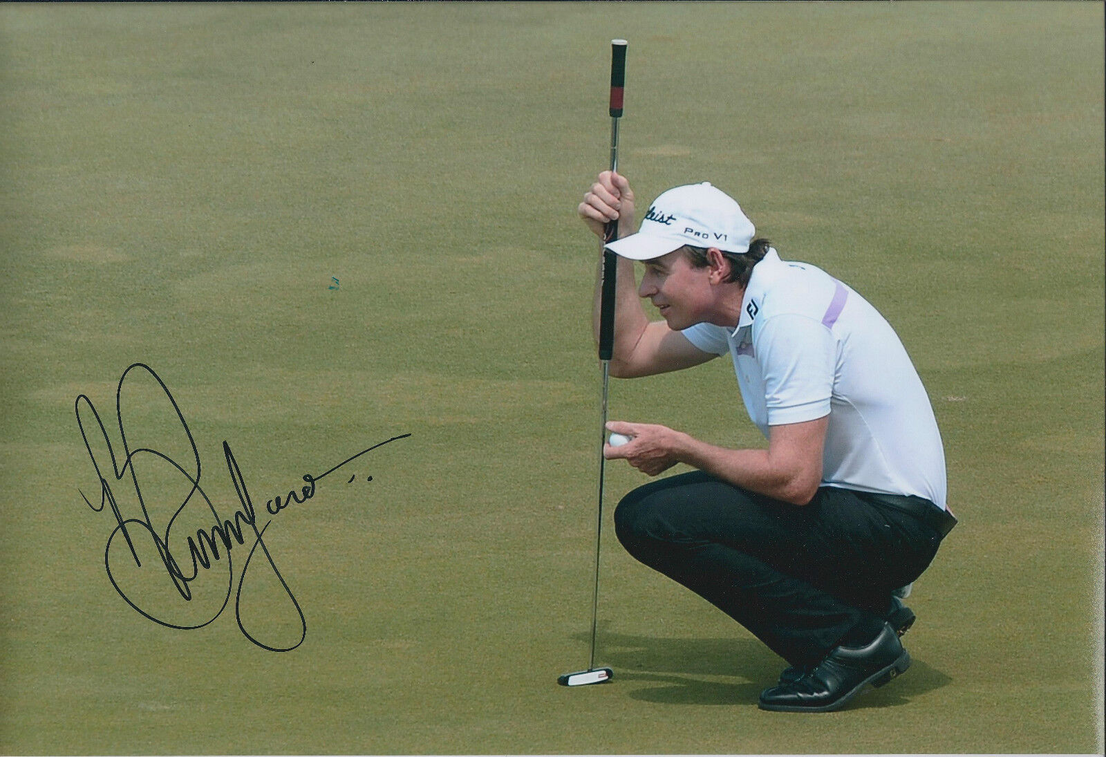 Brett RUMFORD SIGNED Autograph 12x8 Photo Poster painting AFTAL COA European Golf Tour WINNER