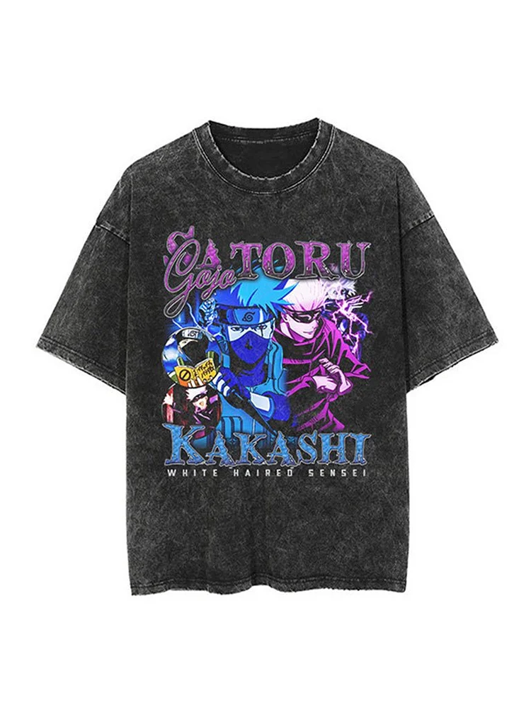 Kakashi x Satoru Vintage Tee