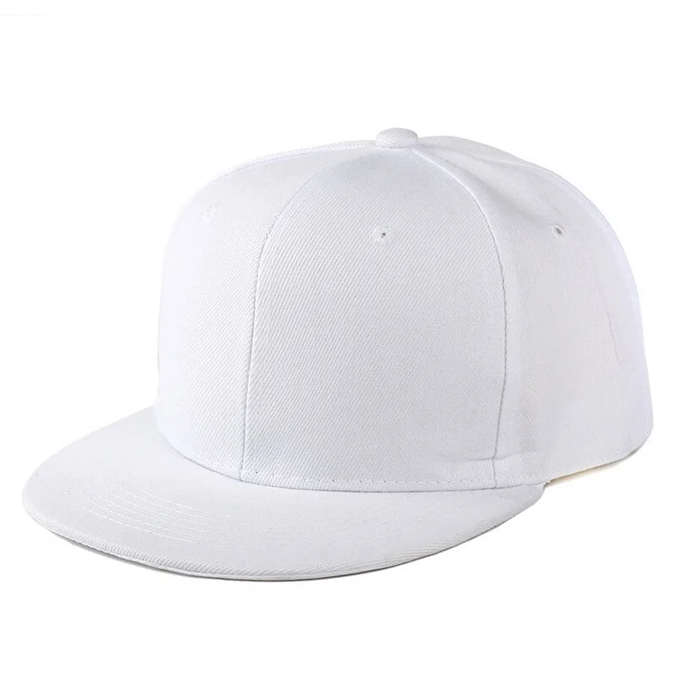 Solid Baseball Cap Flat Peak Hip Hop Hats Men Women Snapback Caps Male Bone Band Kpop Casual Travel Outdoor Sun Hats