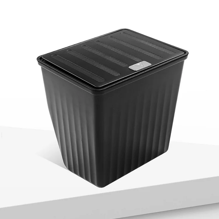 Tesla Model Y Rear 2023 Center Console Organizer ABS Backseat Storage Box Trash Can Holder for Model Y ITN Auto