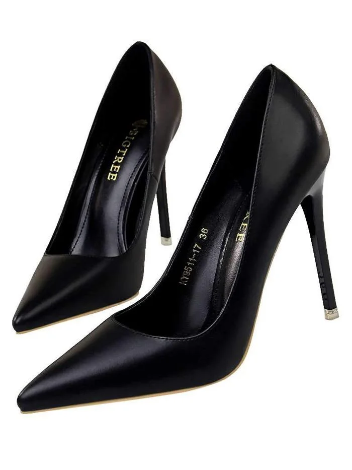 Fashion Sexy High-heeled Pointed Toe Pump Shoes