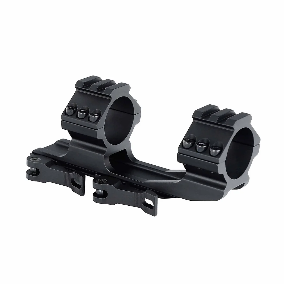 ohhunt® 1 inch 30mm QD Cantilever Scope Mount with Top Picatinny Rail