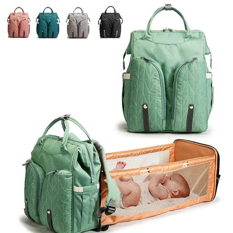Portable Double Shoulder Mother And Baby Bag