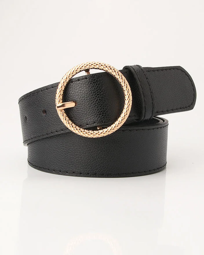 GOLD BUCKLE WAIST BELT