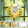 Signe d&rsquo;amour en verset biblique, bricolage 2D plat acrylique 5D &agrave; points de peinture en diamant DIY avec un pendentif en forme de cristal, kits de pendentifs en forme sp&eacute;ciale de diamants en strass, perceuse simple face 25x25cm pour la d&eacute;coration int&eacute;rie