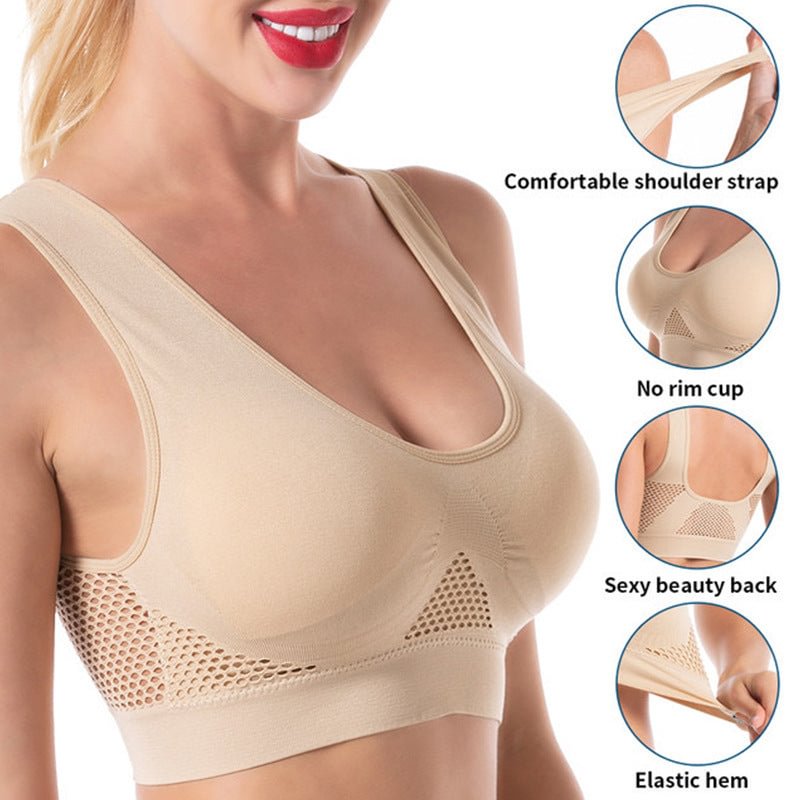 Sport Breathable Non-padded Strapless Bandeau