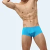 Men's Ice Silk Solid Color Quick-Drying Boxer Briefs