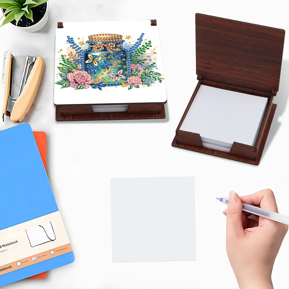 DIY Wishing Bottle Diamond Painting Note Box Paper 160 Sheets of Paper for DIY Art Craft