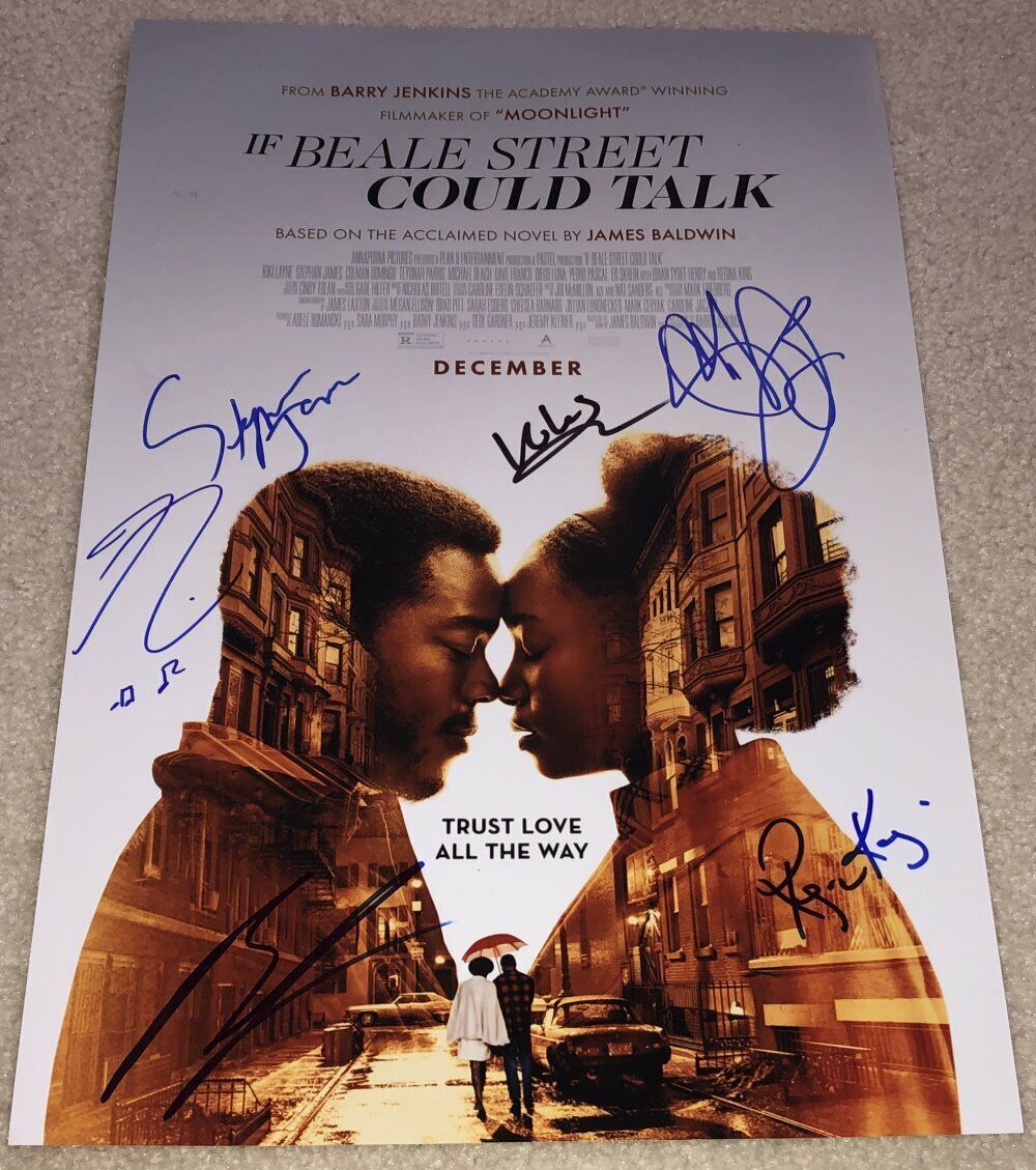 IF BEALE STREET COULD TALK CAST X6 SIGNED AUTOGRAPH 12x18 Photo Poster painting w/EXACT PROOF