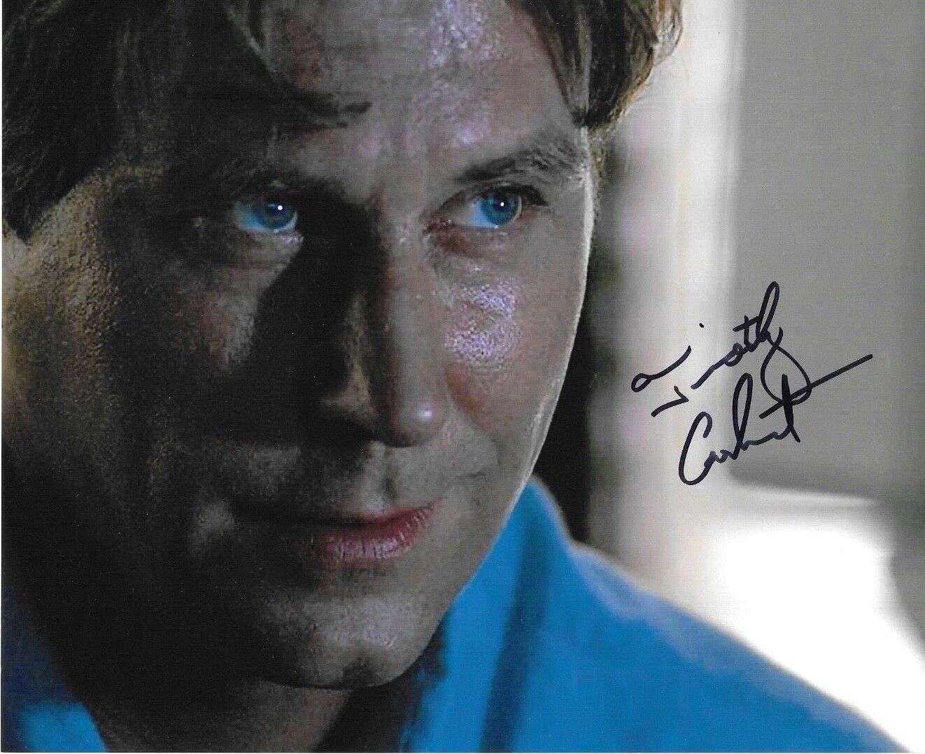 * TIMOTHY CARHART * signed 8x10 Photo Poster painting * THE X-FILES * COA * 3