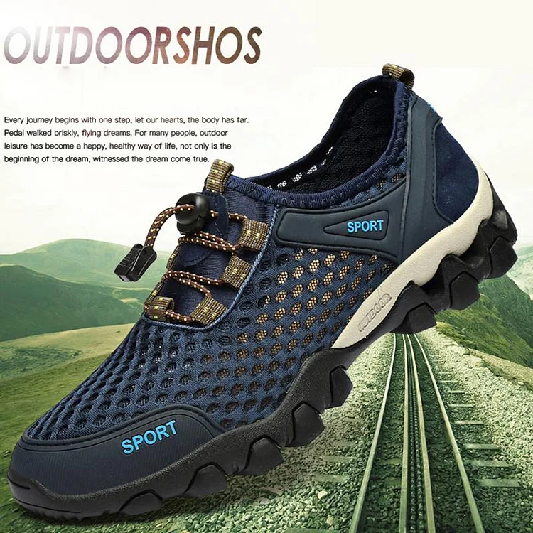 Water Mountain Treking Shoes Man Non-slip Breathable Camping Outdoor Sports Shoes