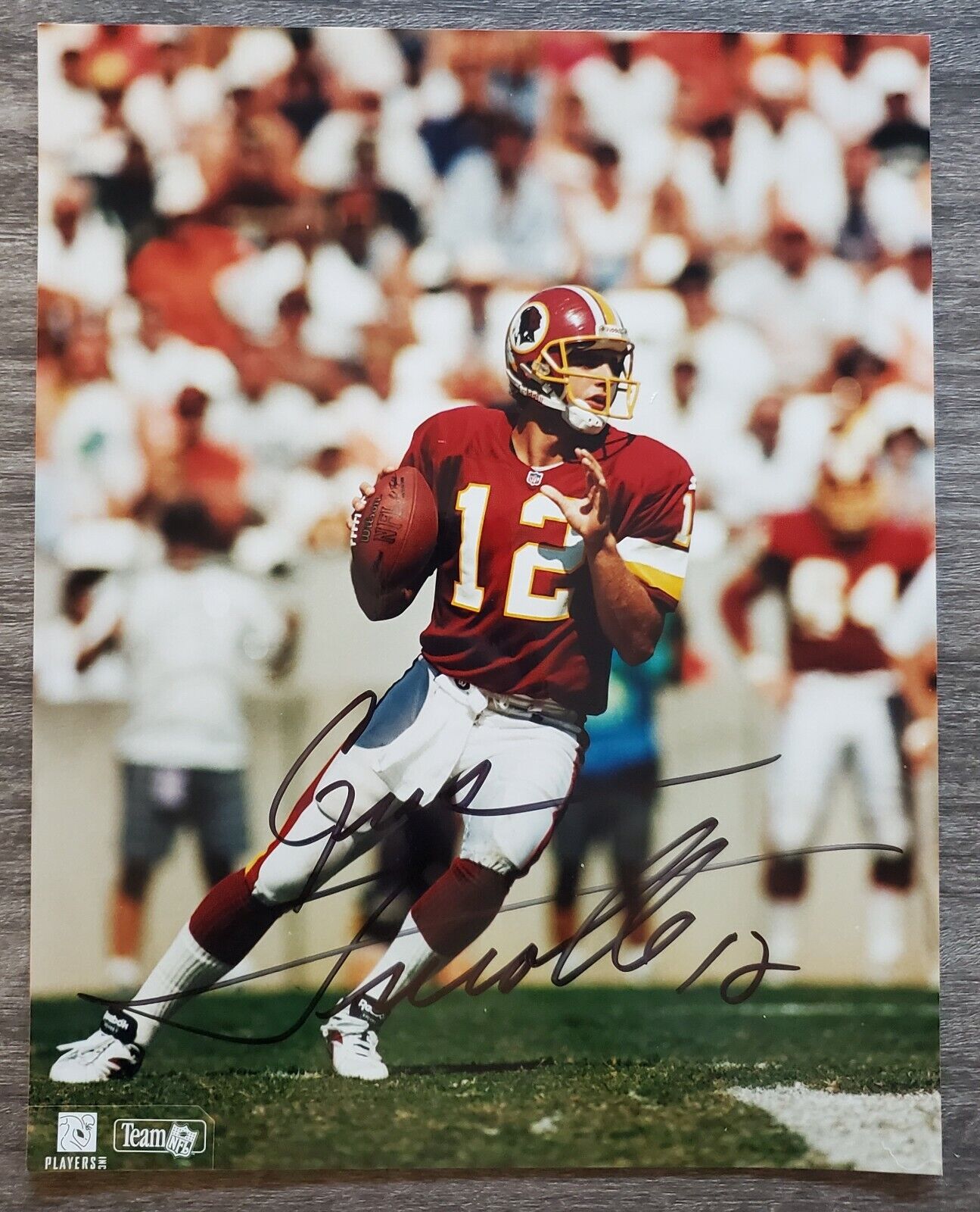 Gus Frerotte Signed 8x10 Photo Poster painting Washington Redskins Autograph RAD