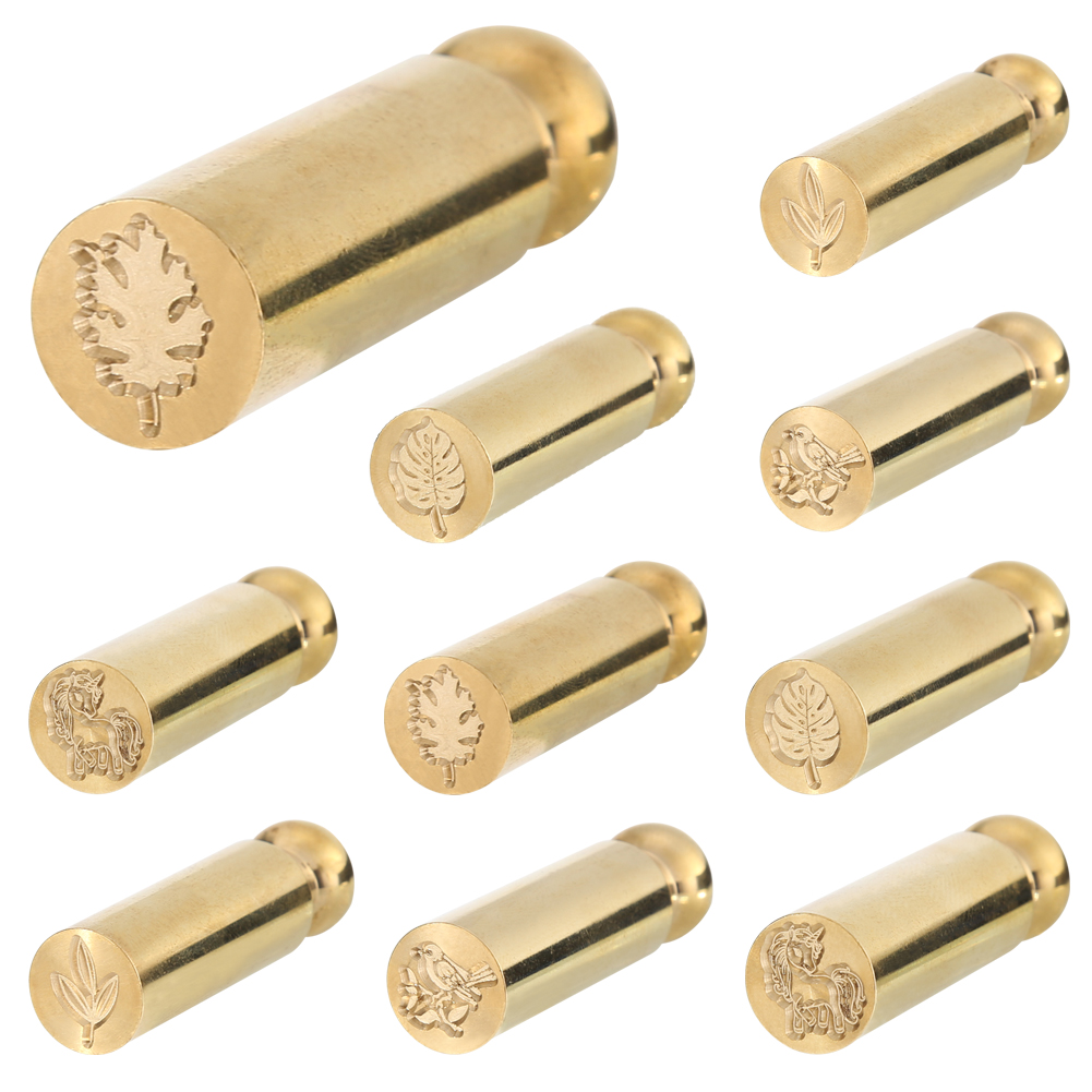 Vintage DIY Cylindrical Seal Stamp Sealing Wax Stamp for Scrapbooking Diary