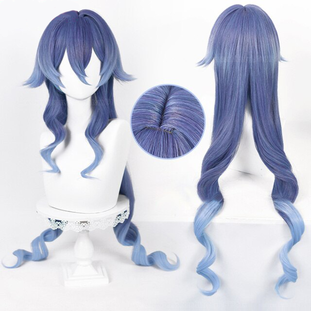 Genshin Toys Layla Cosplay Wig 