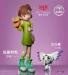 Jeri Katou & Culumon - Digimon Resin Statue - echo.Studio