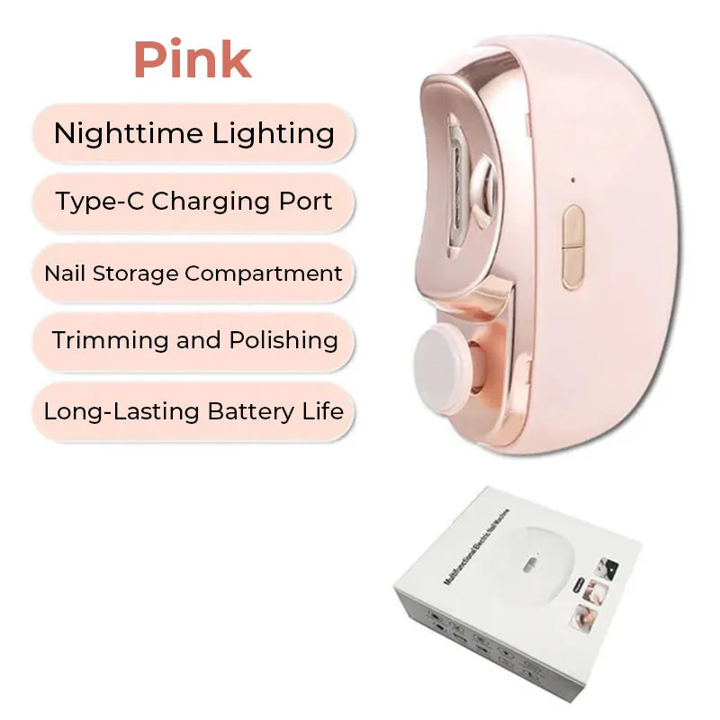 💅 50% OFF NOW! 🔧 3-in-1 Automatic Nail Clipper &ndash; Electric Trimming, Polishing & Safe for All Ages ⚡