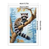 (Multi-Style) Raccoon Dog Owl-11CT Stamped Cross Stitch 40*55/40*60cm(Big Size)