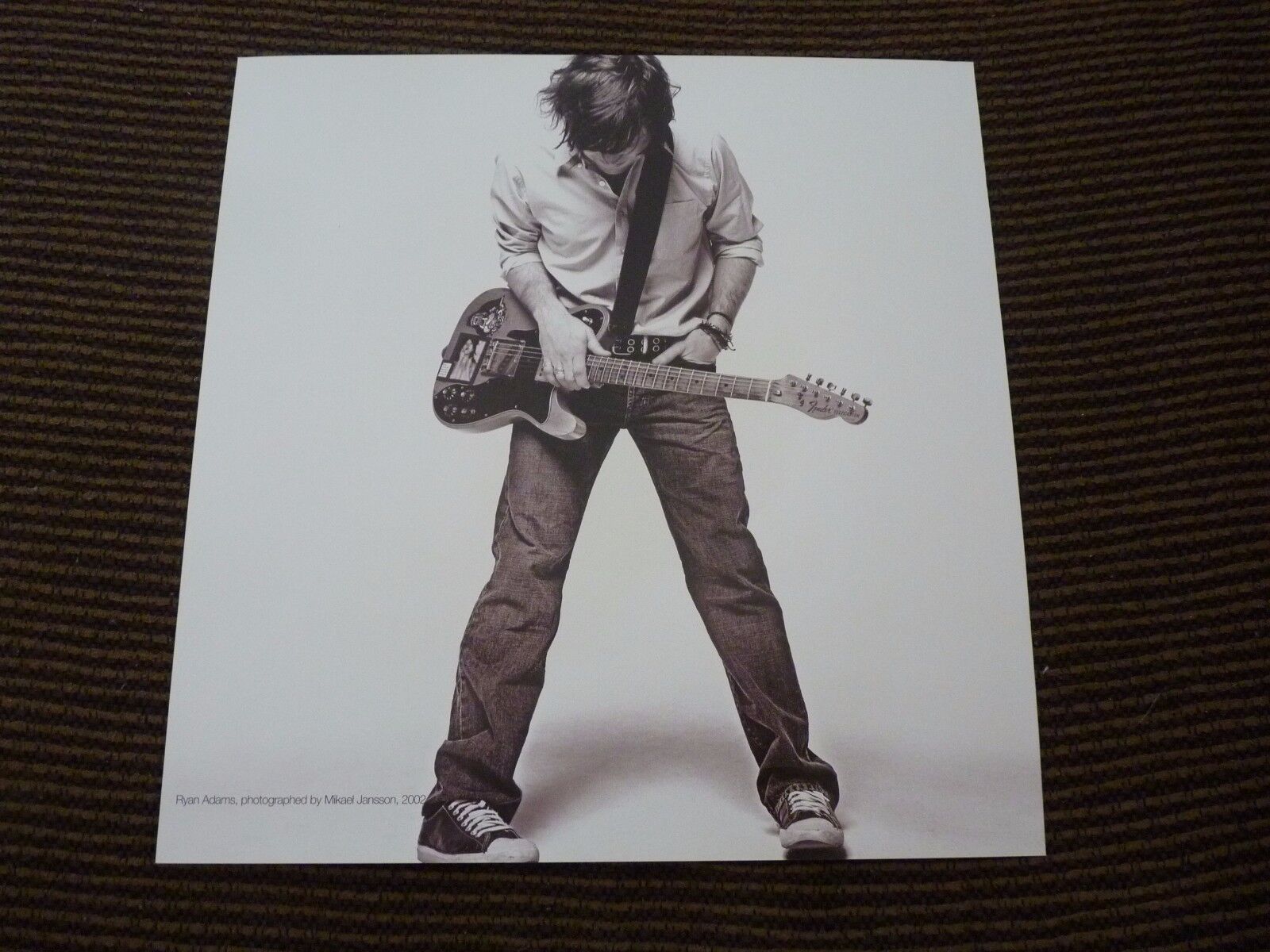 Single Page 2 Sided Ryan Adams Yvonne Force Coffee Table Book Photo Poster painting