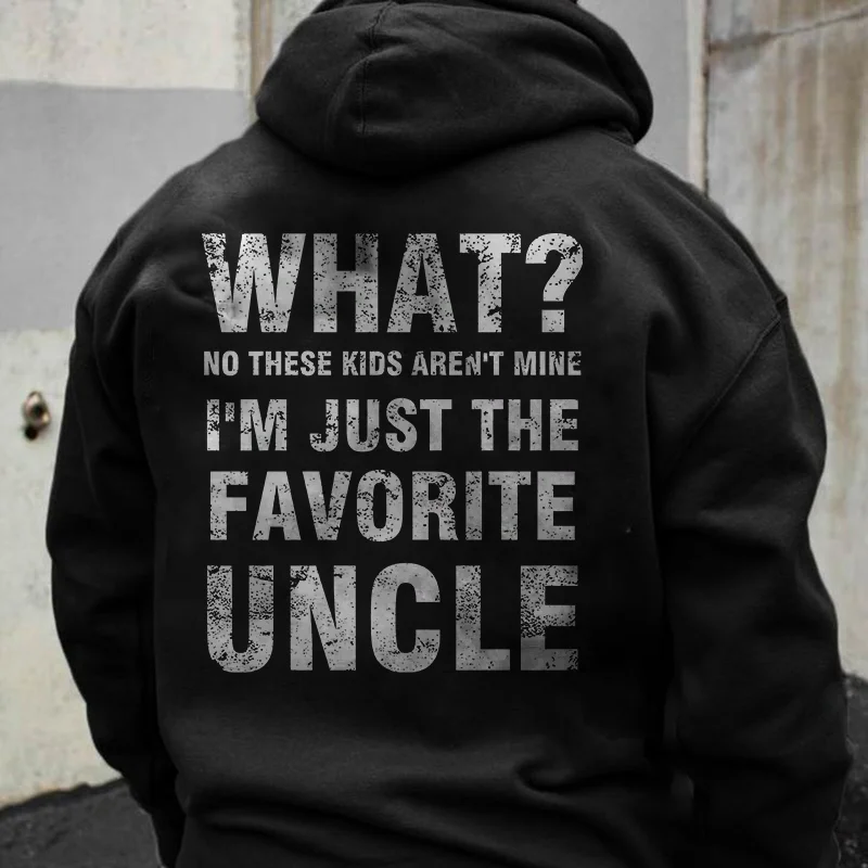 UNCLE Printed Men's Hoodie -  UPRANDY