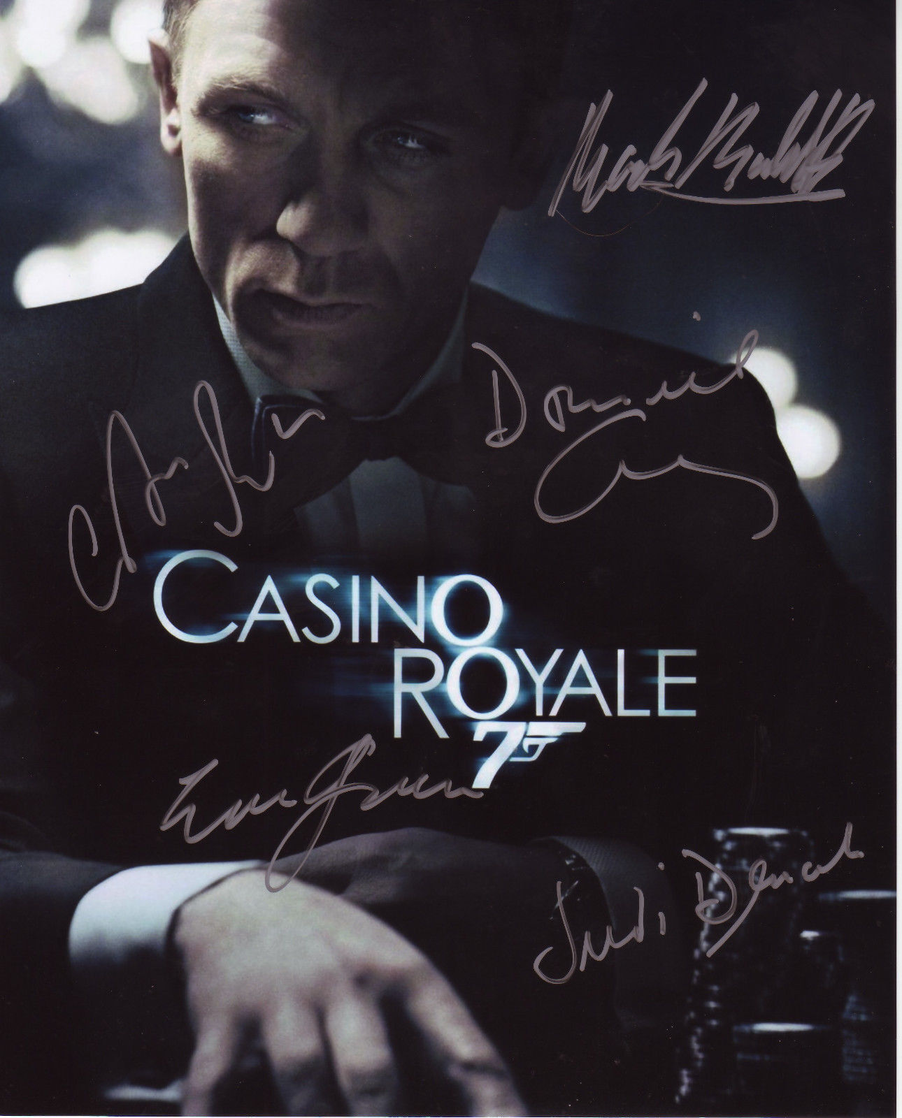 CASINO ROYALE CAST AUTOGRAPH SIGNED PP Photo Poster painting POSTER