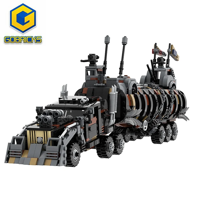 MOC-119415 Technic Car Movie Mad-Max The War Rig Modified Truck