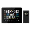 Wireless Weather Station with Humidity Atomic Clock Air Pressure for Patio House