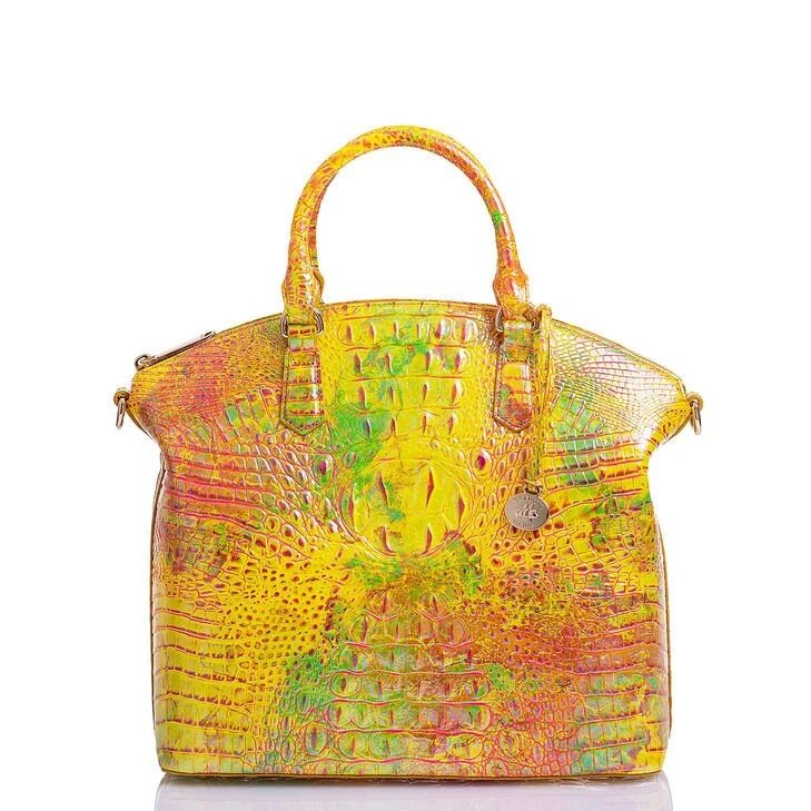 Crocodile-Embossed Dome Satchel Bag—Only 9 sets left (7 pieces - $129)