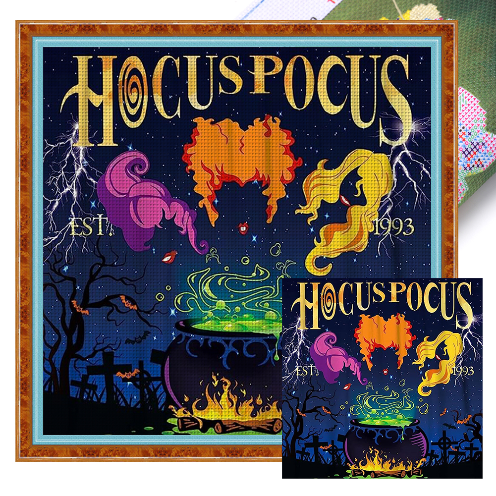 Crock Full 11CT Pre-stamped Canvas(50*50cm) Cross Stitch