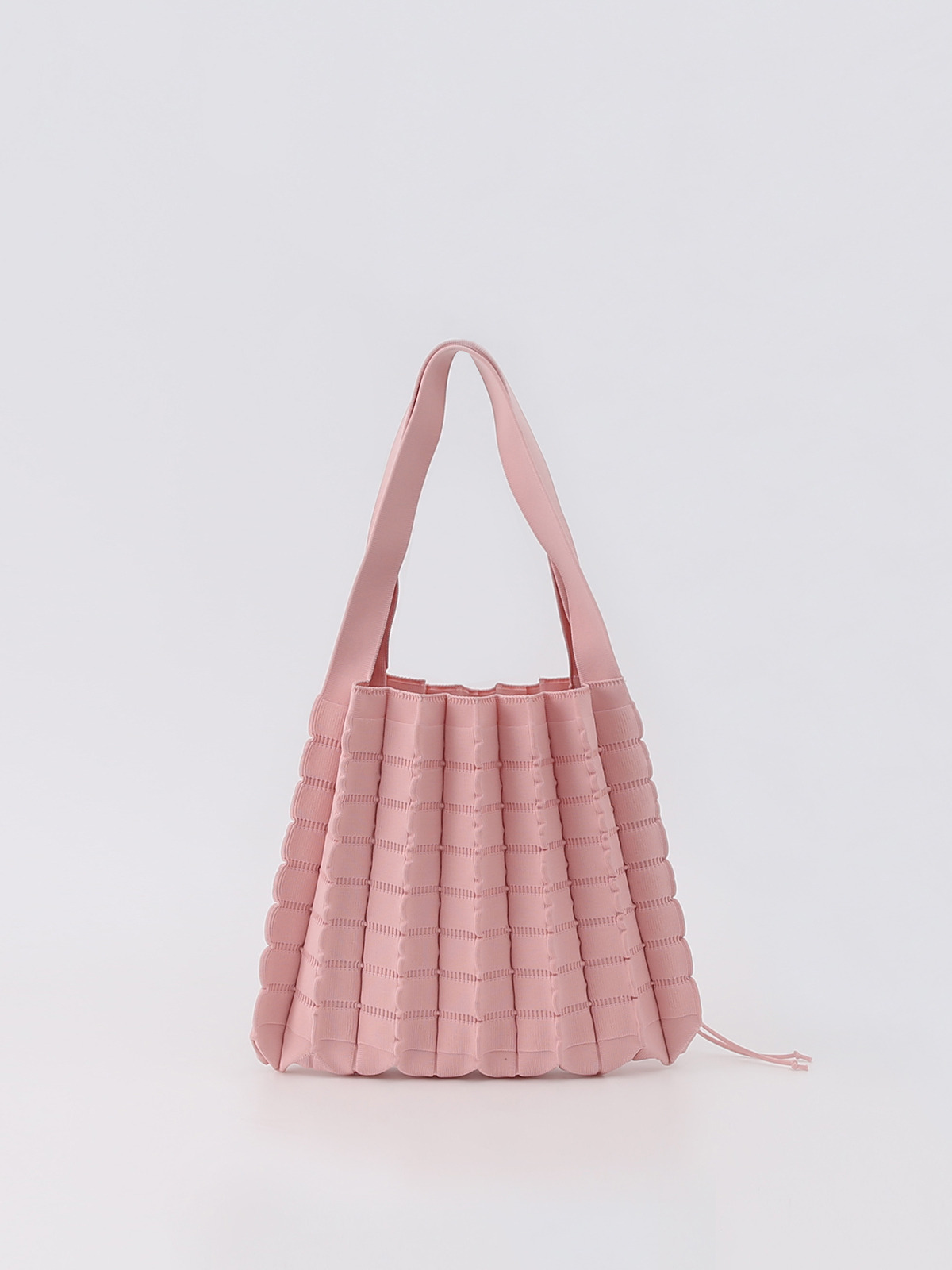 Pleats Knit Bag Blossom Pink - HIGIANNA&reg;