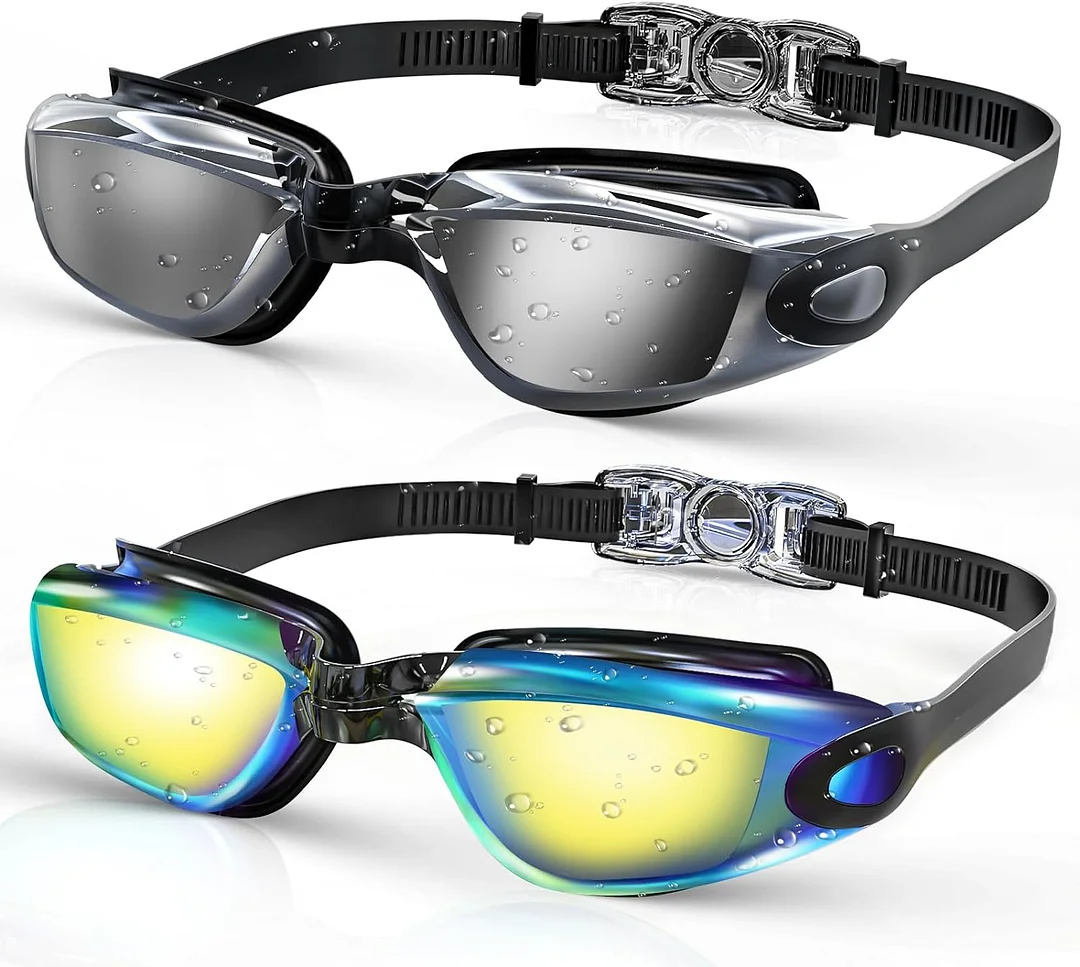 2 Pack Swimming Goggles Adult