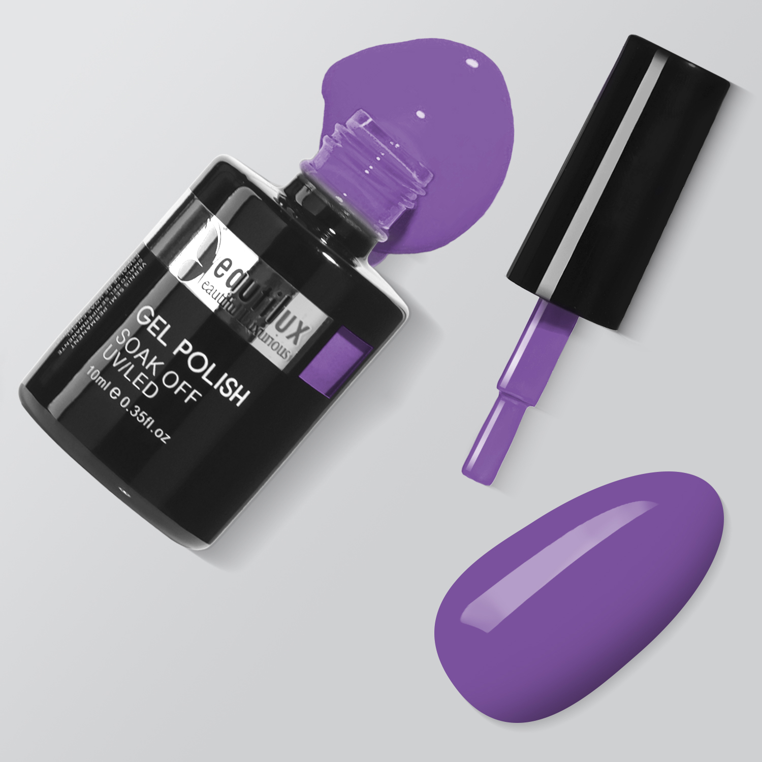 HEMA& TPO Free Nail Gel Polish Color 10ml Spring Collection-Iris