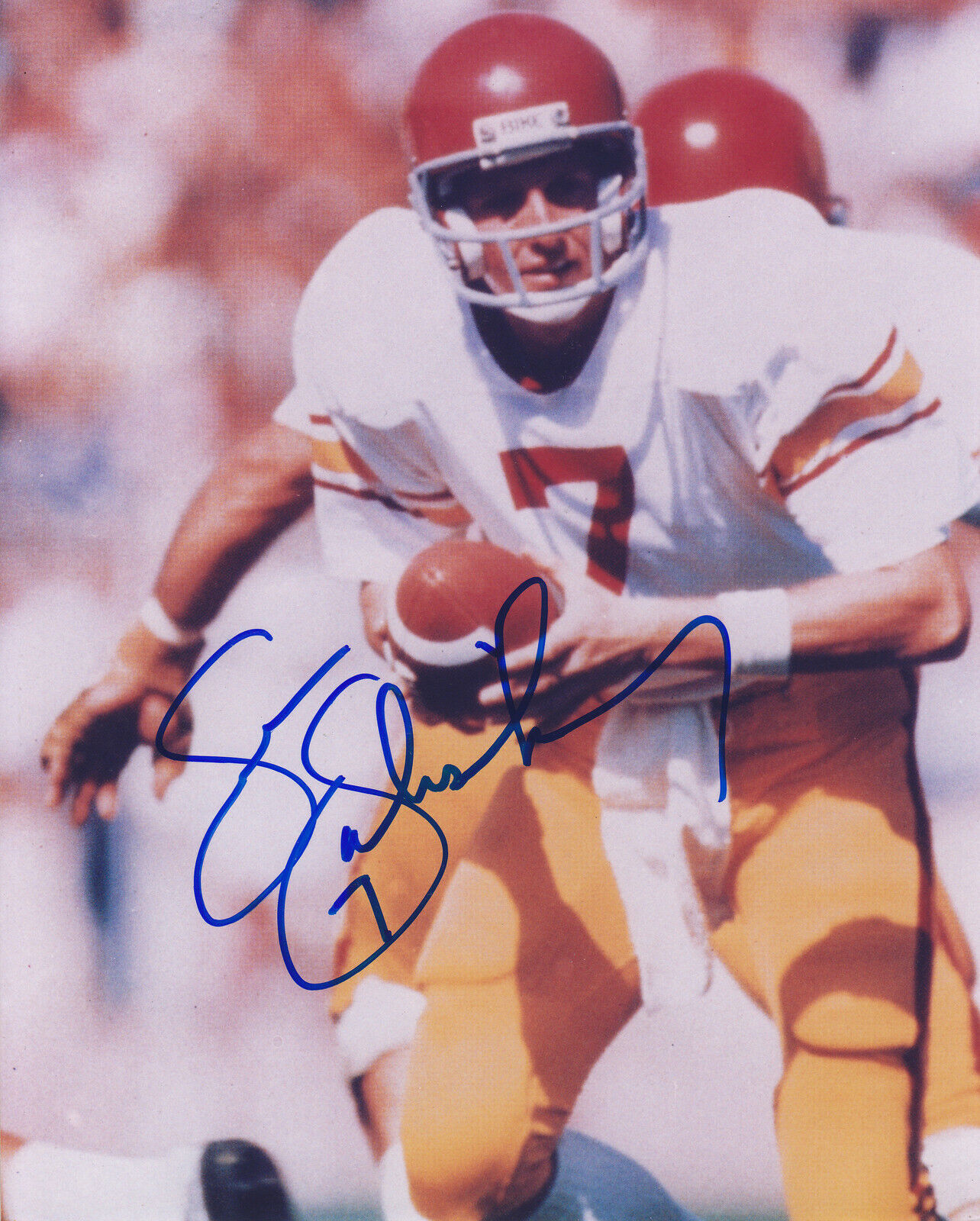 Sean Salisbury #3 8x10 Signed Photo Poster painting w/ COA USC Trojans