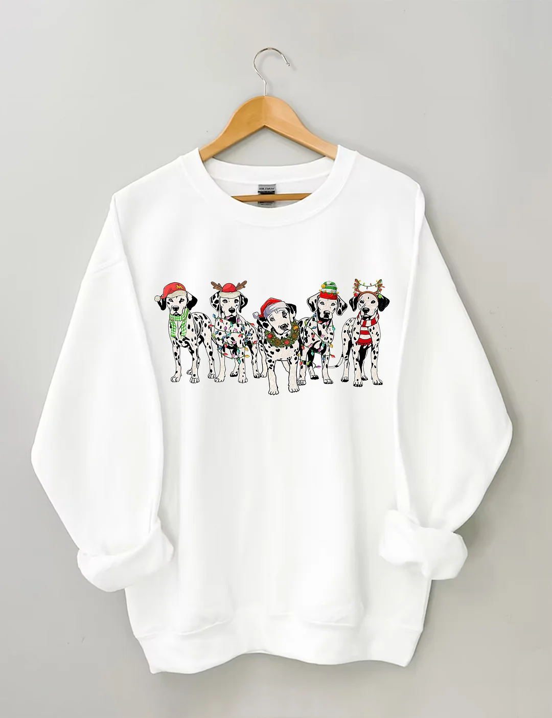 Christmas Dalmatian Sweatshirt