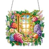 Diamond Painting Window Scenery Hanging Pendant Diamond Painting Home Decor