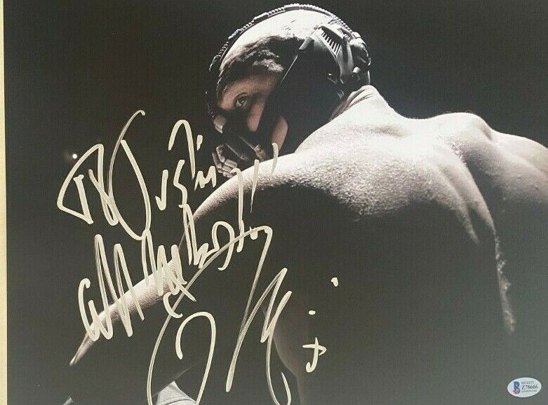 Tom Hardy signed autographed 11x14 Photo Poster painting Bane Inception Dark Knight Rises COA