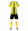 Customized Football Team Wear Sublimation Football Shirt Soccer Jersey Set for Men
