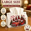Large Size DIY Gnome Christmas Truck Diamond Painting Tissue Box