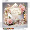 Diamond Painting-DIY Crystal Rhinestone Birthday Wishes(Box Packaging)