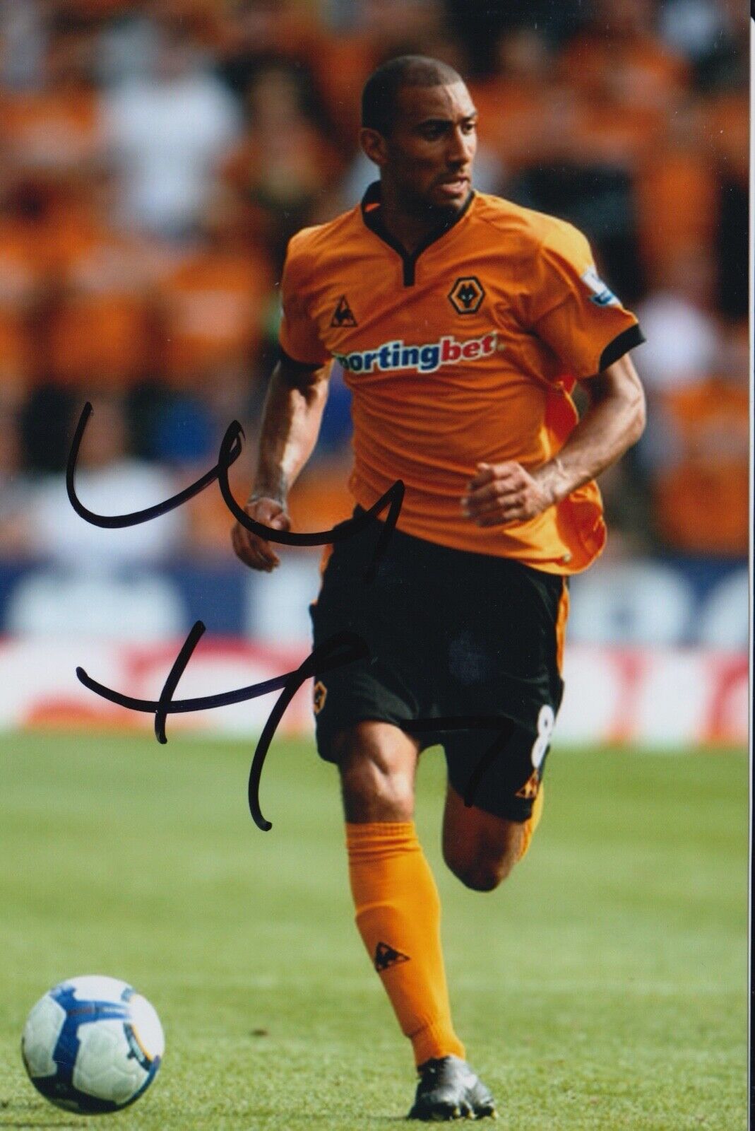 KARL HENRY HAND SIGNED 6X4 Photo Poster painting - FOOTBALL AUTOGRAPH - WOLVES 3.